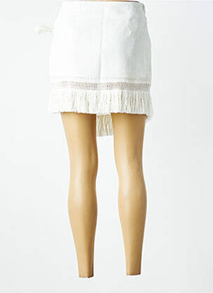 Jupe courte blanc MR MOOD femme