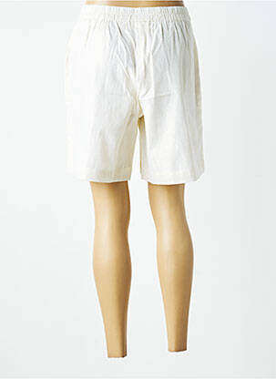 Short coupe droite blanc CREAM femme