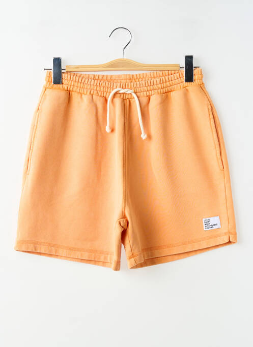Short coupe droite orange LIV BERGEN femme