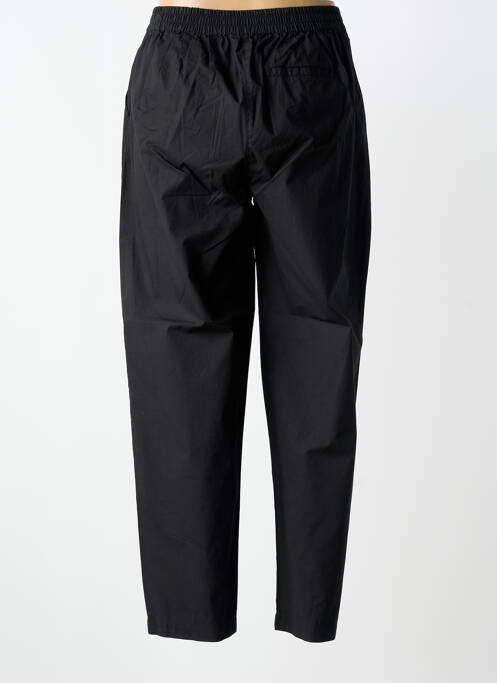 Pantalon droit taille élastique noir HOD femme