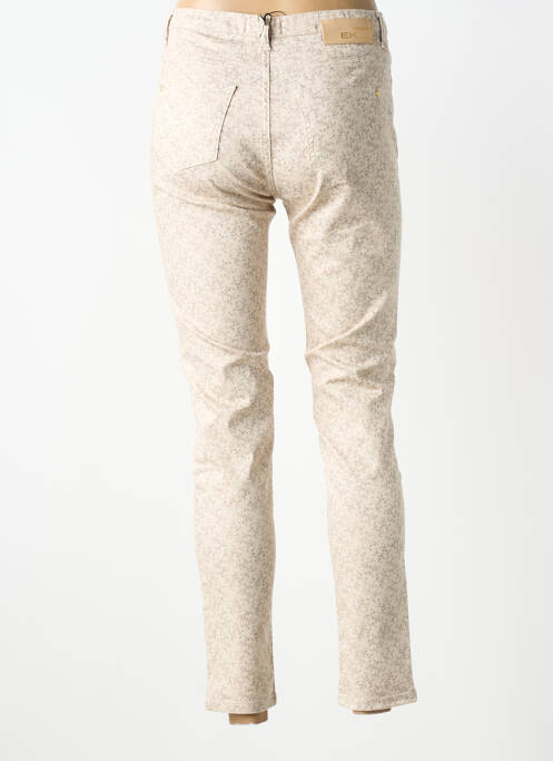 Pantalon slim poches beige EVA KAYAN femme
