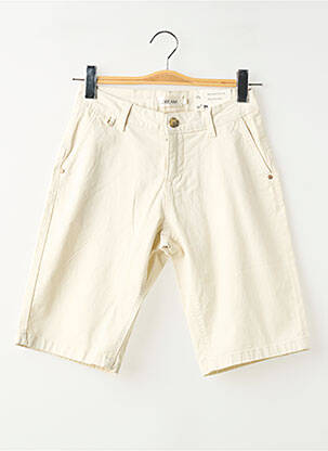 Bermuda coupe chino taille normale beige CREAM femme