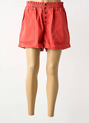 Short taille normale taille normale rouge HOD femme