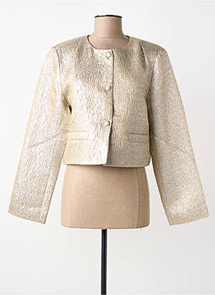 Veste casual col rond or B.YOUNG femme
