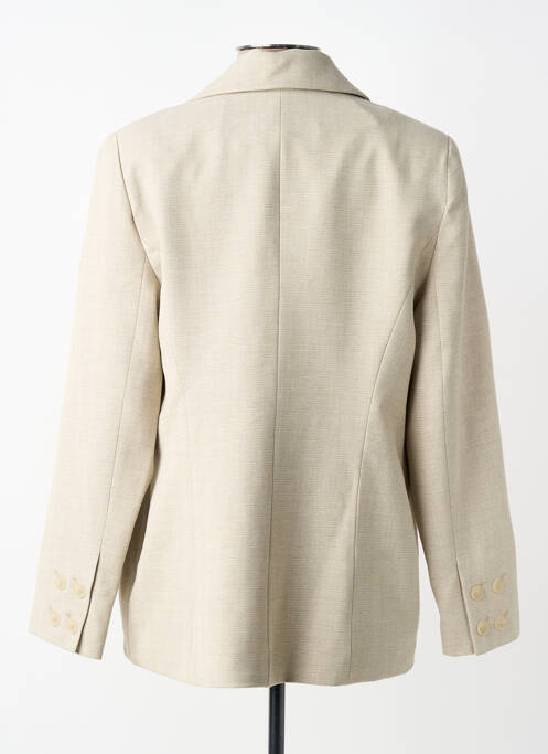 Blazer poignets boutonnés beige EVA KAYAN femme