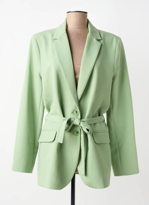 Blazer poignets boutonnés vert SUMMUM femme