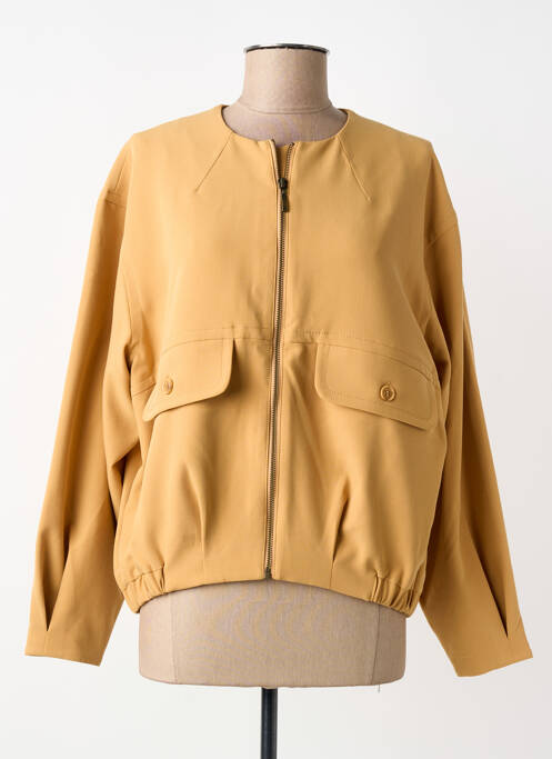 Blouson manches longues marron SUMMUM femme