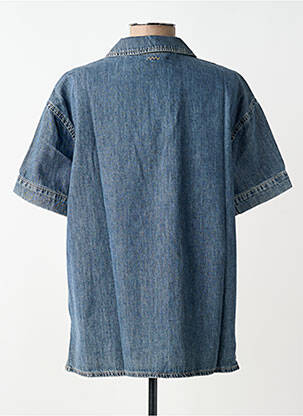 Blouse manches courtes bleu BLUE DAZE femme
