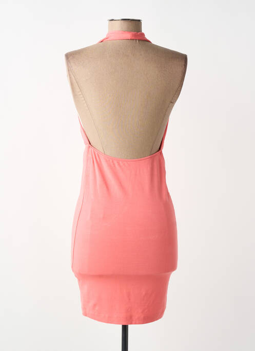 Robe courte sans manche sans manche rose KARMA KOMA femme