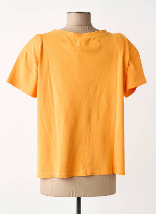T-shirt coupe droite manches courtes orange LIV BERGEN femme
