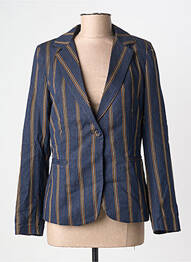 Blazer coupe cintrée bleu PAKO LITTO femme