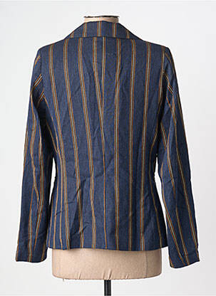 Blazer coupe cintrée bleu PAKO LITTO femme