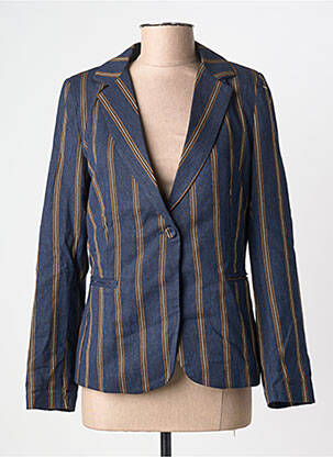 Blazer coupe cintrée bleu PAKO LITTO femme