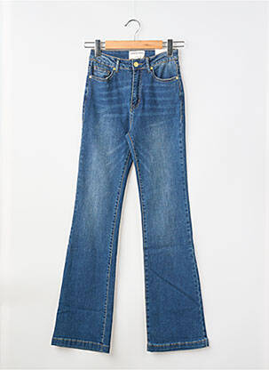 Jean coupe flare stretch taille normale bleu LA PETITE ETOILE femme