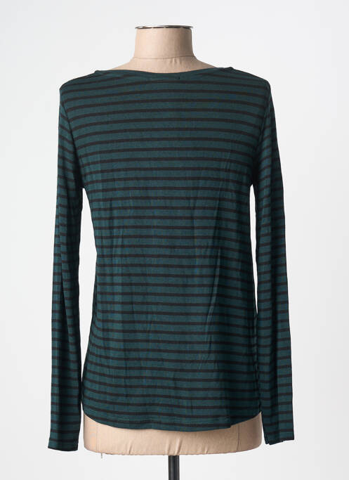 T-shirt coupe droite manches longues vert PAKO LITTO femme