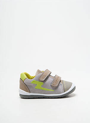 Baskets bout rond bout rond gris GARVALIN garçon