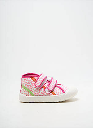 Baskets semelle amovible bout rond rose AGATHA RUIZ DE LA PRADA fille
