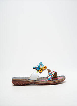 Mules/sabots bout ouvert bout ouvert blanc LAURA VITA fille