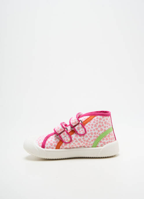 Baskets semelle amovible bout rond rose AGATHA RUIZ DE LA PRADA fille
