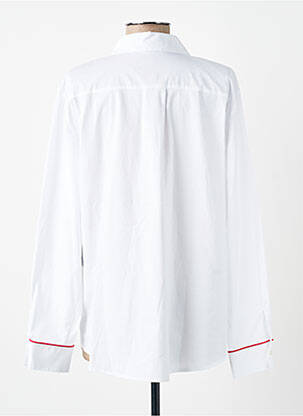 Blouse col rond manches longues blanc BETTY BARCLAY femme