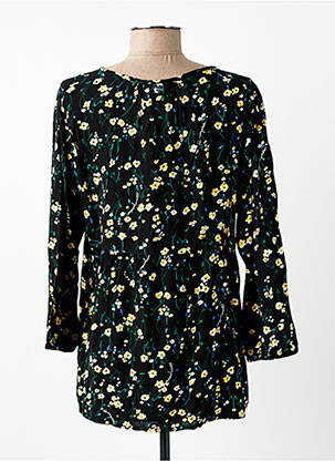 Blouse imprimé fleurs manches 3/4 noir STREET ONE femme