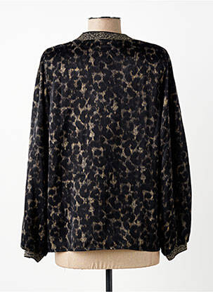 Blouse manches longues manches longues noir SIGNE NATURE femme