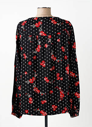 Blouse imprimé fantaisie manches longues noir S.OLIVER femme