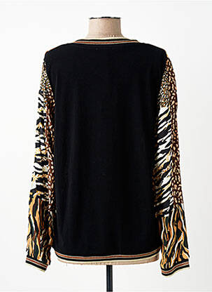 Top stretch manches longues noir SIGNE NATURE femme
