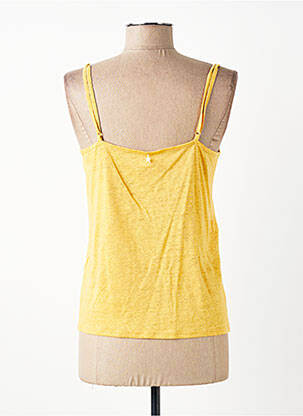 Top manches bretelles ajustables fines bretelles jaune SUD EXPRESS femme