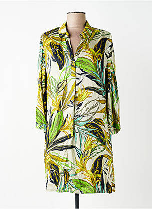 Robe courte manches longues manches longues vert BETTY BARCLAY femme