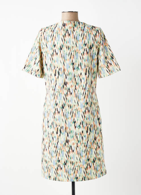 Robe courte manches courtes manches courtes vert GARCIA femme