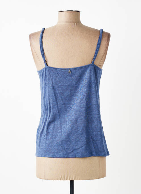 Top manches bretelles ajustables fines bretelles bleu SUD EXPRESS femme