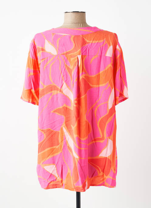 Top imprimé fantaisie manches courtes rose BETTY BARCLAY femme