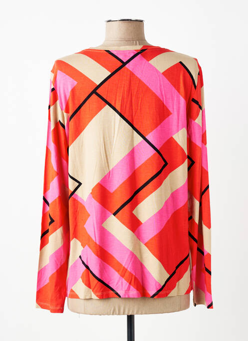 T-shirt imprimé fantaisie manches longues rouge BETTY BARCLAY femme