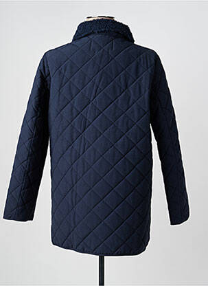 Manteau court poches sans capuche bleu NICE THINGS femme