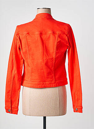 Veste casual poches orange ONE STEP femme