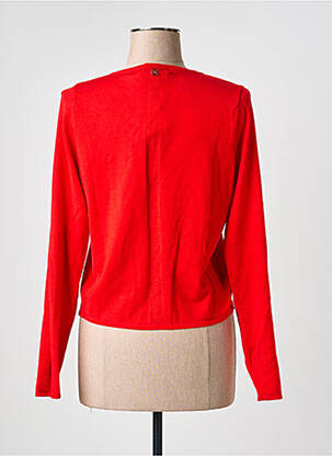 Gilet manches longues stretch rouge CHATTAWAK femme