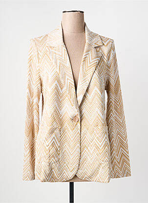 Blazer poches beige SIGNE NATURE femme