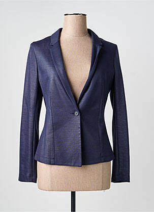 Blazer coupe cintrée bleu ONE STEP femme