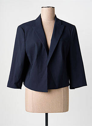 Boléro tissage crêpe bleu BETTY BARCLAY femme