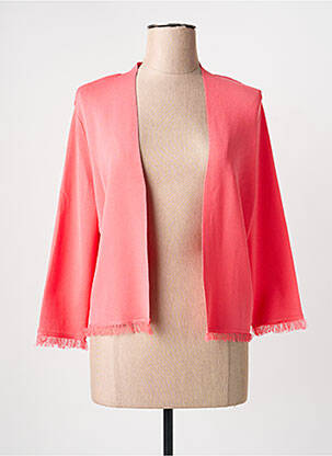 Gilet manches longues manches 3/4 rose BETTY BARCLAY femme