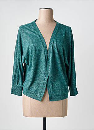 Gilet manches longues manches 3/4 vert STREET ONE femme