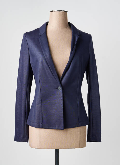 Blazer coupe cintrée bleu ONE STEP femme