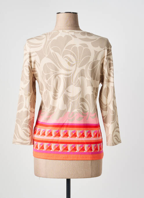 Gilet manches longues manches 3/4 beige BETTY BARCLAY femme