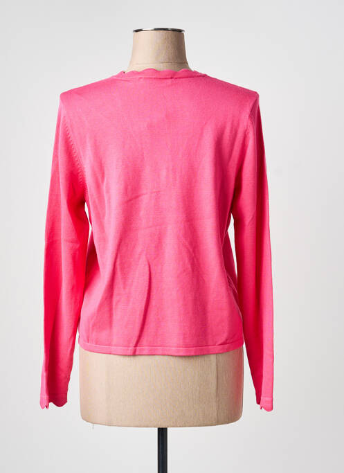 Gilet manches longues stretch rose BETTY BARCLAY femme