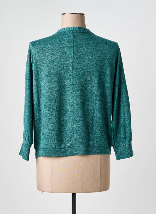 Gilet manches longues manches 3/4 vert STREET ONE femme