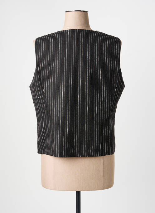 Gilet sans manche poches noir SIGNE NATURE femme