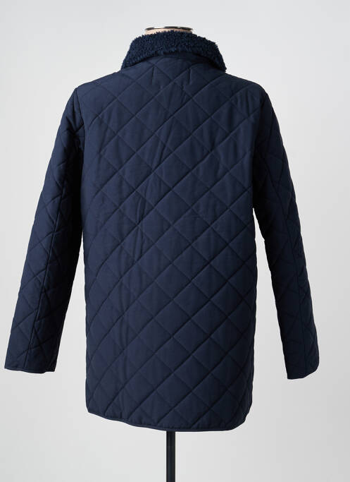 Manteau court poches sans capuche bleu NICE THINGS femme