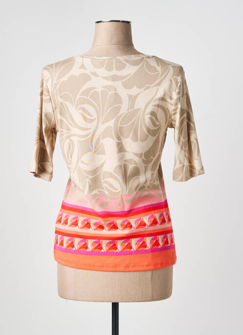 T-shirt manches mi-longues manches courtes beige BETTY BARCLAY femme