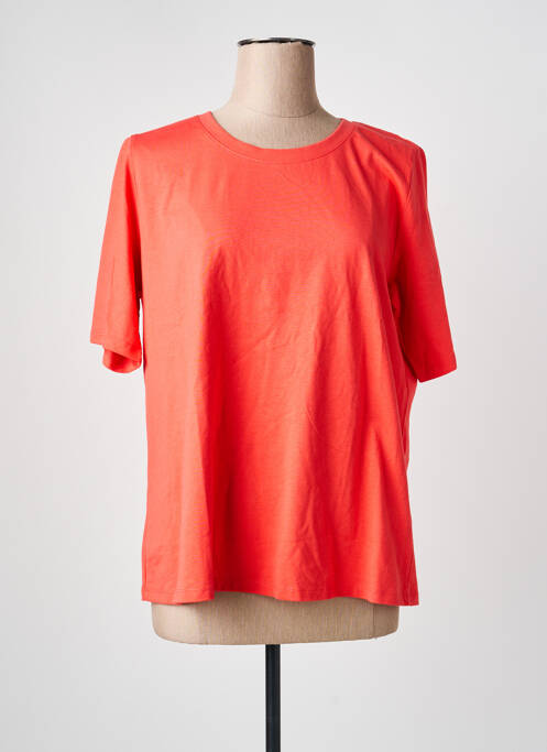 T-shirt coupe droite manches courtes orange BETTY BARCLAY femme